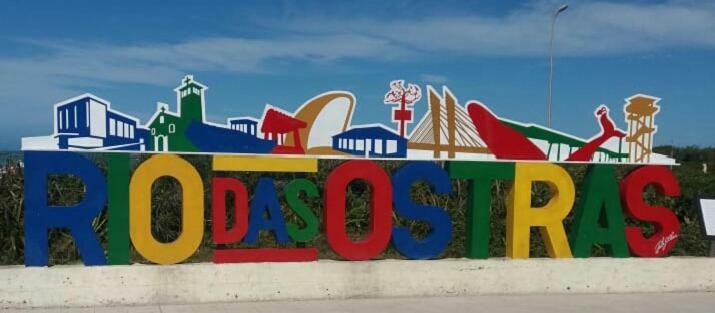 Linda Casa Rio Das Ostras, Ar Condicionado, Wifi, Churrasqueira E Garagem Zewnętrze zdjęcie